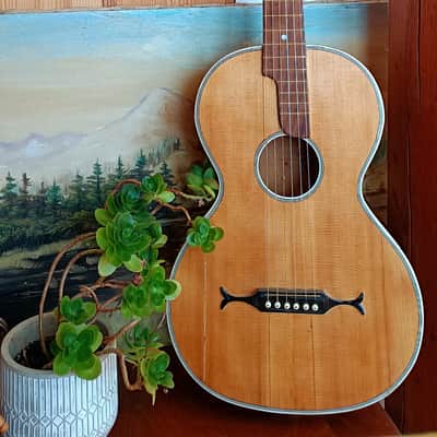 Antique Romantic Parlor guitar ca. 1910 Restored! image 1