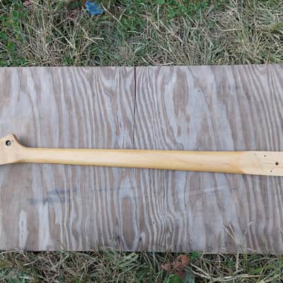 Charvel Eliminator Bass Neck 24 frets Fretless Bolt in MIJ Vintage image 6