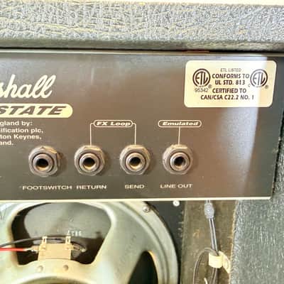 Marshall Valvestate VS102R 100-Watt 2x12 Guitar Combo Amplifier w/ Celestion Goldback Speakers Made in England 1999-2000 image 10