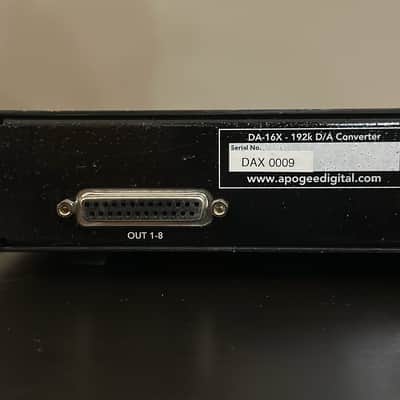 Apogee DA-16X D/A Converter w/ X-Symphony Card image 11
