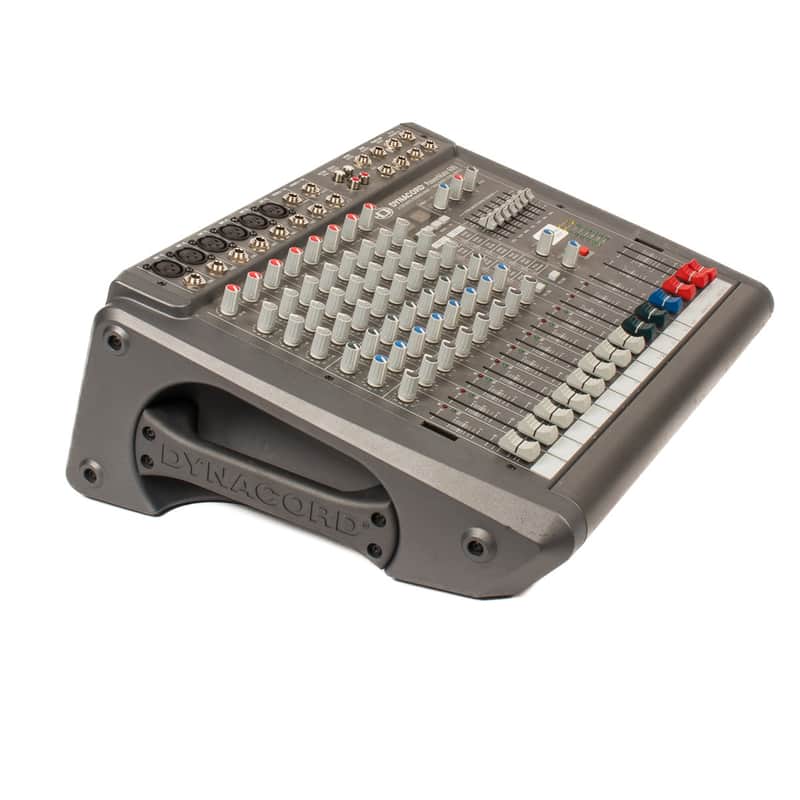 Dynacord - PowerMate 600 - 8-Channel Powered Mixer, FX, w/ Pelican
