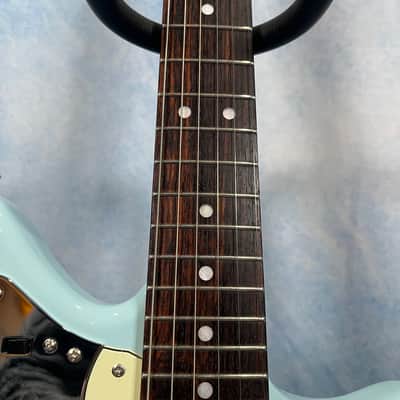 2025 Fender MIJ Traditional II '60s Jaguar Daphne Blue with Matching Headstock image 5