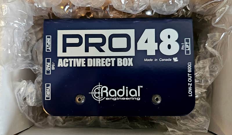 Radial Pro48 Active Direct Box - Blue image 1