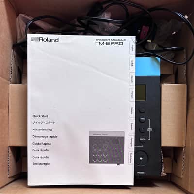Roland TM-6 Pro Drum Trigger Module 2018 - 2020 - Black/Blue image 4