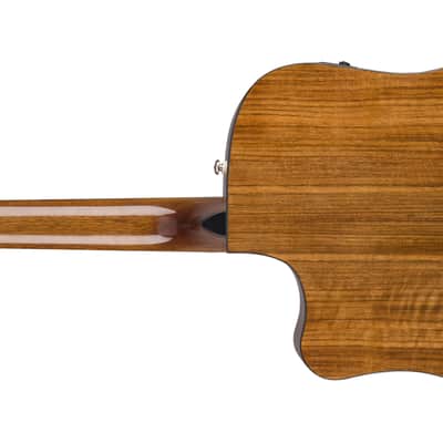 Fender CD-140SCE Dreadnought Acoustic Electric Guitar, Natural with case image 4