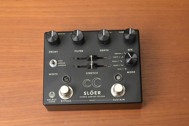 Walrus Audio Slöer Stereo Multi-Texture Reverb/Free Shipping