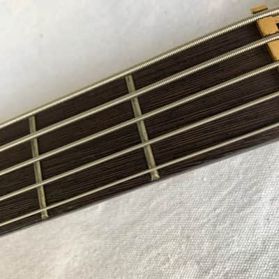 1999 Dean European Edge Select Improv 5 (Czech) Bass in Flame Natural Oil w/ OHSC image 12