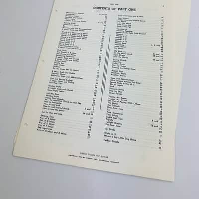 Gibson System for Guitar Complete Four-Part Course Package, Incredibly Rare Piece of Gibson History! 1939 image 7