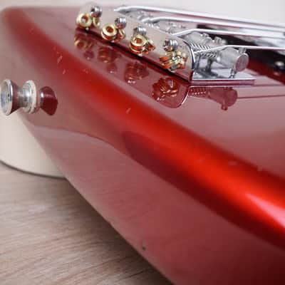 FGN JJB-5R J-Standard MIJ 2009 Candy Apple Red Fujigen Made in Japan w/ Bag image 9