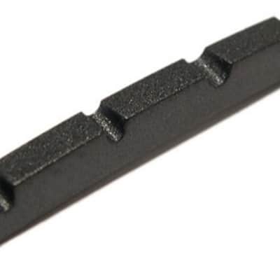 Graphtech Black TUSQ XL Fender P-Bass 4 String Nut: PT-1204-00 image 1