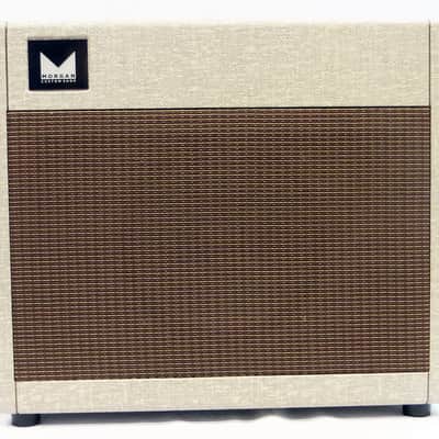 Morgan Amplification Custom Shop AC20 Deluxe 2015 Fawn Tolex Celestian Gold image 2