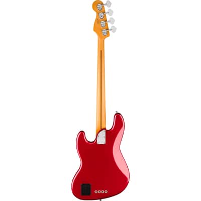Fender American Ultra II Jazz Bass - Maple Fingerboard, Sinister Red image 3