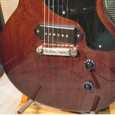Gibson Les Paul Junior Double Cutaway 2024 Dark Walnut image 9