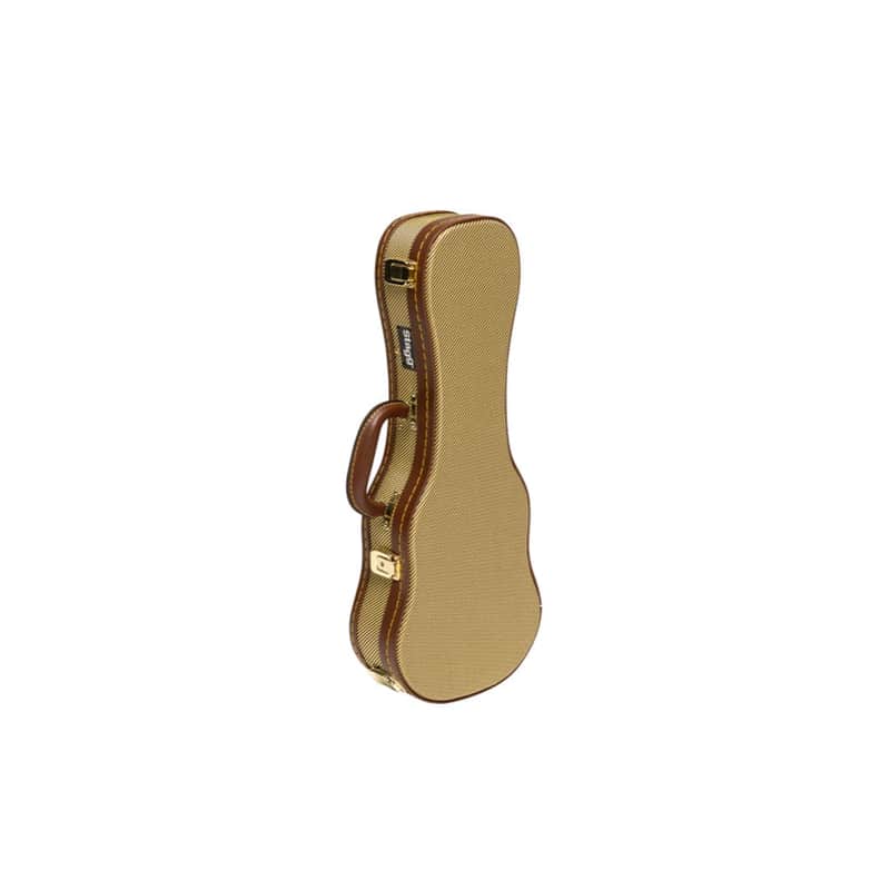 Stagg Hard Case for Soprano Ukulele - Tweed image 1