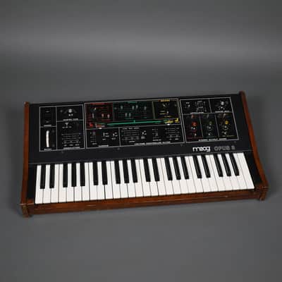 1980s Moog Opus 3 Analog Poly String Synthesizer Keyboard