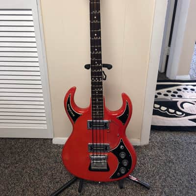 Must sell ... Price drop !!! Baldwin Baby Bison w/Rezotube  1965 Bass with CASE image 8