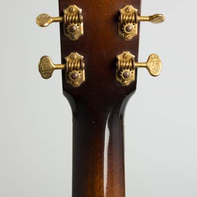 Bacon & Day  Ne Plus Ultra Troubadour Model 3R Arch Top Acoustic Guitar (1933), ser. #33241, vintage tweed hard shell case. image 6