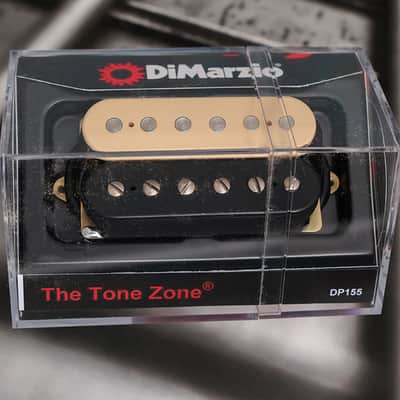 DiMarzio DP155BC The Tone Zone Humbucker- Black and Cream image 1