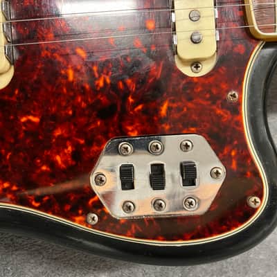 Vintage 1966 Fender Jaguar in Black original finish, listing updated 2/14/24 image 9