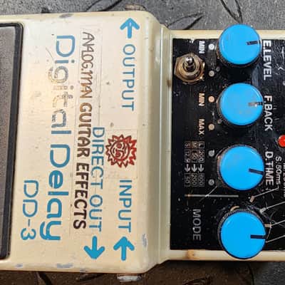 Boss DD-3 Digital Delay with Analogman High Cut Mod 3 Way Toggle Modded Bild 3