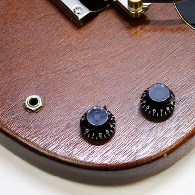 GIbson SG Junior "Large Guard" Early-70's - Natural **Amazing Player Ready to Go** image 9