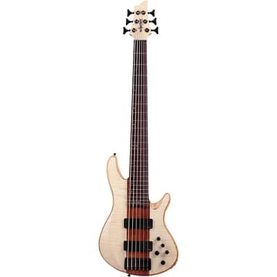 Schecter Schecter Guitar Research Charles Berthoud CB-6 6-String Electric Bass 2025 - Natural Satin image 3