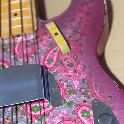 Fender Precision Bass 2000-2022? Master relic- Pink Paisley image 22