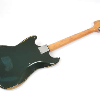 1970 Fender Mustang Bass - Competition Blue with Racing Stripe Road Warrior image 4