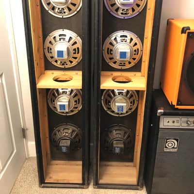 Fender PA Beatles Cabinets “Get Back Sessions” SPK 0410 PA 4x10” Columns Cabs 1967-1969 (8 Fender Alnico 10” Speakers) image 13