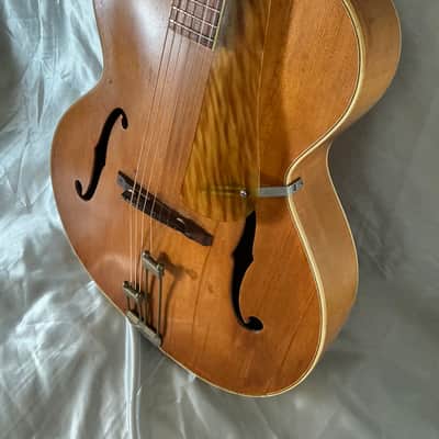 1945 Epiphone Triumph Acoustic Archtop Hollowbody Guitar Owned By Tony Bennett w/Original Hardshell Case image 5