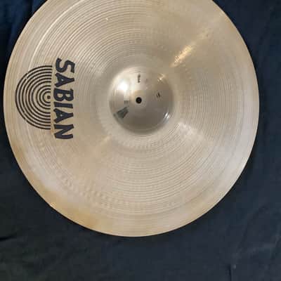 Sabian SABIAN AA HEAVY RIDE 20 inch Ride Cymbal 2000's - Polished brilliant image 2