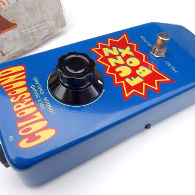 Vintage 1996 Colorsound One Knob Fuzz Box - Dick Denney Sola Sound - Original First Issue image 2