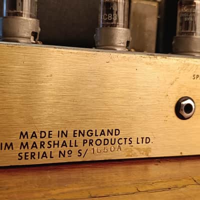 1969 Marshall JMP50 - Original image 15