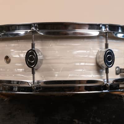Pacific CX 5x14 White Marine Pearl Snare Drum image 6