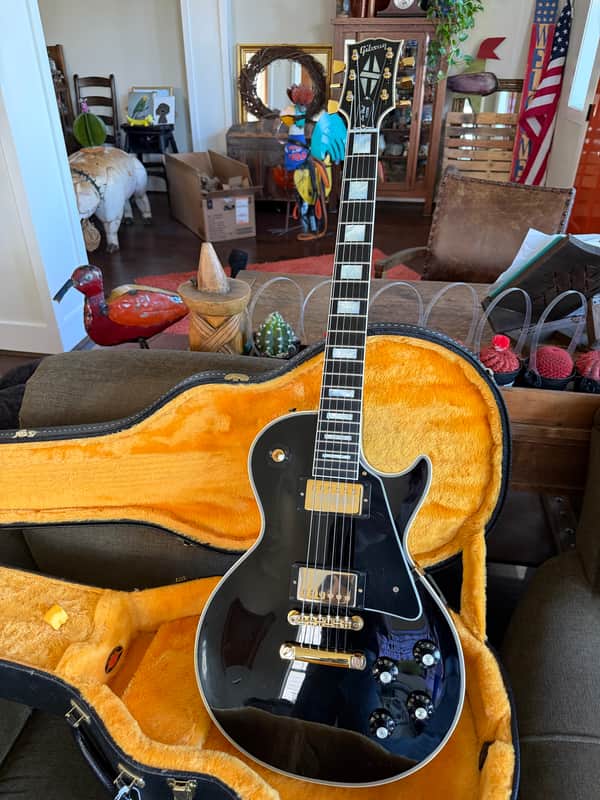Gibson Custom Shop '68 Les Paul Custom Reissue 1999 - Present Ebony image 1