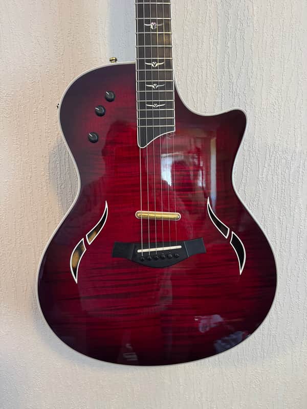 Taylor T5-C1 Custom Maple 2007 - Translucent Red image 1