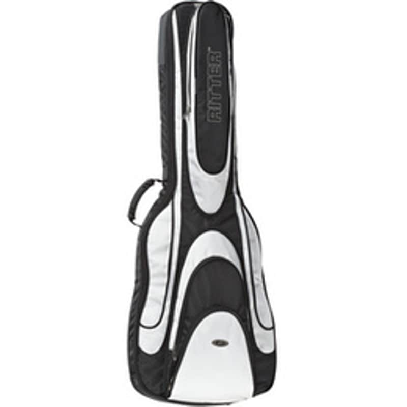 Ritter Style Bassguitar gig bag Black/titanium white image 1