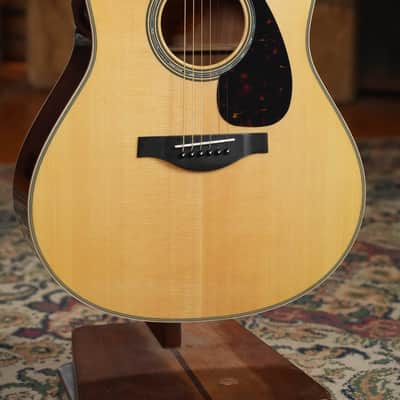 Yamaha LL16M ARE Engelmann/Mahogany Original Jumbo Acoustic Guitar w/ SRT Zero Impact Pickup #0645 image 6