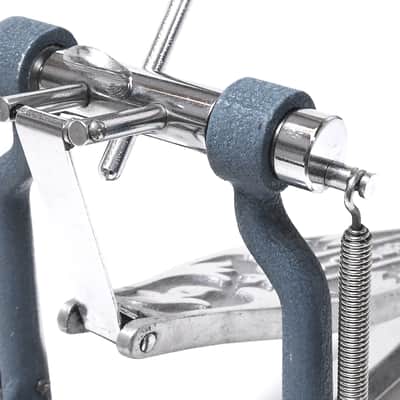 Slingerland AA Bass Drum Pedal, Ball Bearing Action, Scroll Footboard, Blue Textured Finish - 1959 to '60 image 12