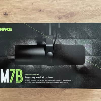 Shure SM7B Complete Bundle w/ Triton FetHead, sssnake XLR Cable, Hard Case, Box & Invoices image 4