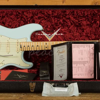 Fender Custom Shop Elite Strat NOS Sonic Blue image 11
