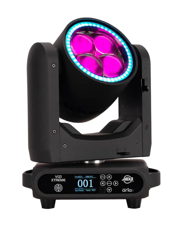 American DJ Viz Xtreme Beam RGBWL Eye Candy Effect Wash Moving Head Light ADJ image 1