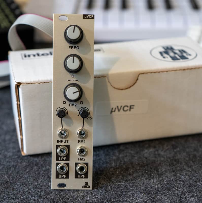 Intellijel uVCF filter (v2) - Eurorack modular, with original box image 1