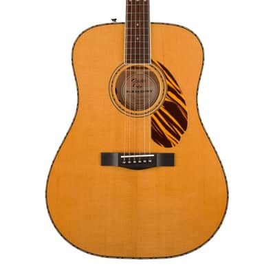 Fender PD-220E Dreadnought w/ Case - Natural image 1