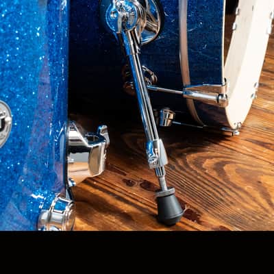 DW Collector's Series SSC Maple 4-Piece Drum Set - Blue Glass - Free Shipping image 3