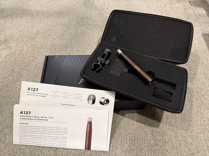 Audix A127 Omnidirectional Small Diaphragm Condenser Microphone