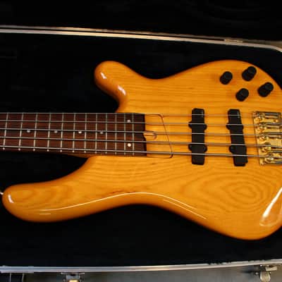 Fernandes APB-5 FRB 100 String Bass 1993 Vintage Natural Made in Japan image 13