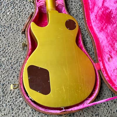 1952 Gibson Les Paul Standard - 1959-1960 Factory Appointments 5-latch Lifton Case Burst image 4