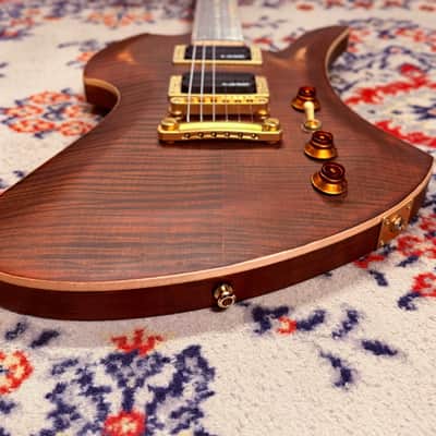 2010 B.C. Rich Mockingbird Archtop - Antique Violin Satin - Limited Run image 12