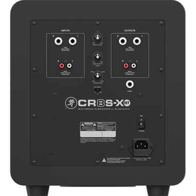 Mackie CR8S-XBT 8" Multimedia Studio Subwoofer with Bluetooth | Home Audio | B-Stock image 4